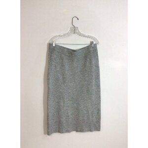Gray Maxi Sweater Skirt Womens 1X